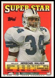 44 Herschel Walker-Mark Bavaro